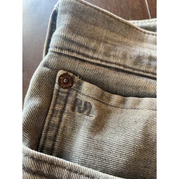 Ralph Lauren Double RL RRL Stretch High Skinny Distressed Grey Jeans 30 Denim - Picture 10 of 16